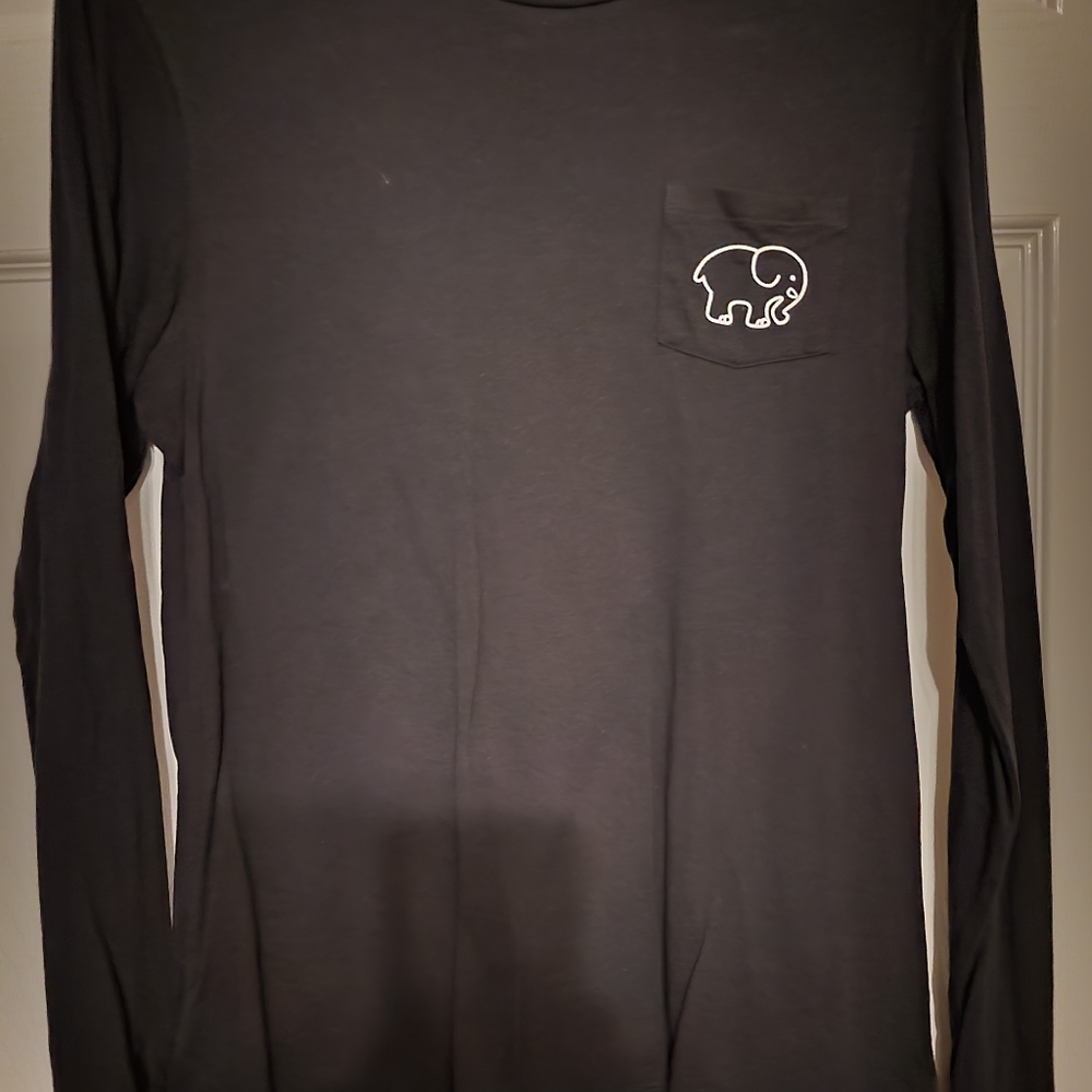 IVORY Ella Small Black Long Sleeve Christmas Shirt